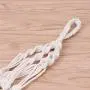 Flosky 4pcs Braided Macrame Plant Hanger Hanging Basket Flowerpot Holder Garden Decor