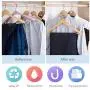 20Pcs Random Color DIY Creative Mini Antislip Clothes Hanger Home Easy Hook Closet Organizer Storage Rack Holder Hook Home Living Storage 20Pcs Random Color DIY Creative Mini Antislip Clothes Hanger Home Easy Hook Closet Organizer Storage Rack Holder Hook Home Living Storage