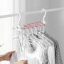 HJYPYJ Magic Hanger,6 in 1 Multifunctional Hangers,Multi-Layer Folding Hangers,Space-Saving Organizer Hanger Not Easily Deformed/As Shown / 34x33x28cm