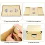 Zobidobi Decorative Storage Cardboard Boxes with Lip Sturdy Organizer Boxes Shelves, Closet Bins with Handle, Home and Office Boxes Organizer Zobidobi Decorative Storage Cardboard Boxes with Lip Sturdy Organizer Boxes Shelves, Closet Bins with Handle, Home and Office Boxes Organizer