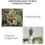 S Hooks Small, 24 Packs, Stainless Steel S Shaped Hooks for Hanging Pan/Pots/Clothes/Towels, S Shower Curtain Hooks for Hanging Plants Outdoors(Silver, 3.5''/9CM, Weight: 17g Each, Diameter: 4.2MM) S Hooks Small, 24 Packs, Stainless Steel S Shaped Hooks for Hanging Pan/Pots/Clothes/Towels, S Shower Curtain Hooks for Hanging Plants Outdoors(Silver, 3.5''/9CM, Weight: 17g Each, Diameter: 4.2MM)