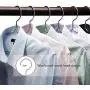 poeland 1kuan Clothes Hangers 304 Stainless Steel Standard High-end Suit Hangers 17.7 Inch 5 Pack poeland 1kuan Clothes Hangers 304 Stainless Steel Standard High-end Suit Hangers 17.7 Inch 5 Pack