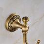 Rozin Antique Brass Bathroom Robe Towel Hook Wall Mounted Clothes Hanger