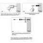 E-UNIONA Stainless Steel Wall Mounted 5 Double-Hook Organizer Rack Heavy Duty Robe Coat Clothes Hat Hanger Organizer Rack