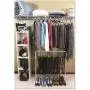 Boot Organizer: The Boot Rack Garment & Boot Rack - Fits in Most Closets (The Boot Rack with 6 Gripz Hangers)