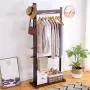 HL-TD Pine Hangers Clothes Rack Hanger Landing Coat Rack Clothes Rack Room Bedroom Walnut Multifunction Simple (Size : 55CM) HL-TD Pine Hangers Clothes Rack Hanger Landing Coat Rack Clothes Rack Room Bedroom Walnut Multifunction Simple (Size : 55CM)