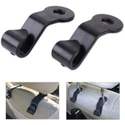 CHUN-Accessory - 2pcs Creative Car Back Seat Sundries Purse Bag Clothes Hanger Holder Hooks