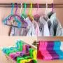 Professional for Baby Clothes Hangers, Non Slip Plastic Kids Coat Hangers Child Baby Clothes Stands Multi Color - Kids Clothes Hangers, Plastic Kids Clothes Hangers, Childrens Plastic Hangers