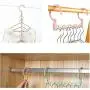 10pcs Random Color Multi-Functional Clothes Hanger Portable Home Rack Various Clothes Adjustable Clothes Porous Hook Magic Space Saver Device 10pcs Random Color Multi-Functional Clothes Hanger Portable Home Rack Various Clothes Adjustable Clothes Porous Hook Magic Space Saver Device
