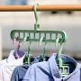 kayaso Magic Hangers Space Saving Clothes Hangers Organizer Smart Closet Space Saver Pack of 6 with Sturdy Plastic for Heavy Clothes