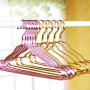 YOYOHOT 5Pcs Clothes Hangers Aluminum Alloy Thicker Drying Racks Home Clothes Hanger Seamless Non-Slip, No Sharp Edges, Resisting Wear and Tear