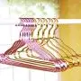 YOYOHOT 5Pcs Clothes Hangers Aluminum Alloy Thicker Drying Racks Home Clothes Hanger Seamless Non-Slip, No Sharp Edges, Resisting Wear and Tear