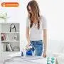 ZZYJYALG Garment Ironing Machine Plastic Metal Handheld Household Transparent Water Tank Large Capacity High Temperature Cotton Linen Blended Polyester Portable Foldable Travel (Blue) ZZYJYALG Garment Ironing Machine Plastic Metal Handheld Household Transparent Water Tank Large Capacity High Temperature Cotton Linen Blended Polyester Portable Foldable Travel (Blue)