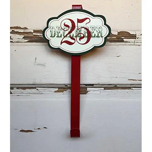 AG Designs Christmas Decor - December 25th Wreath Door Hanger AG Designs Christmas Decor - December 25th Wreath Door Hanger