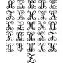Black Monogram Door Hanger | Initial Bridal Shower Gift | Wooden Letter Wreath | CHOOSE YOUR COLOR