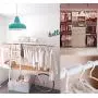 jiuding Plastic Nursery Hangers Baby Coat Hangers Space Saving Tubular Hangers for Kids Children Clothes White 36 pcs