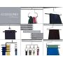 Mawa by Reston Lloyd Reverse Hook Trouser Series Non-Slip Space-Saving Clothes Hanger with Single Rod for Pants, Style KH/35U, Set of 10, Black Mawa by Reston Lloyd Reverse Hook Trouser Series Non-Slip Space-Saving Clothes Hanger with Single Rod for Pants, Style KH/35U, Set of 10, Black