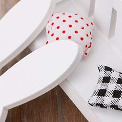 RUZYY Cute Bunny Hook Wooden Clothes Hanger Wall Decor Children Bedroom Pendant