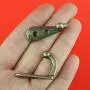 MeterMall 10pcs Antique Bronze Wall Hooks Hanger for Clothes Coat Hat Bags Towel Home Decor