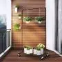 Simple Trending Clothes Garment Rack, Clothing Rolling Rack with Mesh Storage Shelf on Wheels, Bronze Simple Trending Clothes Garment Rack, Clothing Rolling Rack with Mesh Storage Shelf on Wheels, Bronze