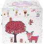SONGMICS Ballerina Musical Jewelry Box, Wind-Up Music Storage Boxes with Pullout Drawer, Elk Theme, Gift for Kids, White UJMC014PK SONGMICS Ballerina Musical Jewelry Box, Wind-Up Music Storage Boxes with Pullout Drawer, Elk Theme, Gift for Kids, White UJMC014PK