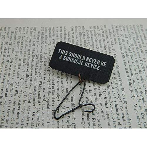 Pro Choice Lapel Pin This Should Never Be a Surgical Device Coat hanger #NOBAN
