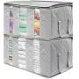 Todens Non-Woven Clothes Blanket Storage Boxes Organizer Pouch Wardrobe Organizer Bag 1PC Todens Non-Woven Clothes Blanket Storage Boxes Organizer Pouch Wardrobe Organizer Bag 1PC
