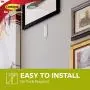 Command Wire-Back Hangers, Decorate Damage-Free, Holds 5 lbs, 3 Hangers, 6 Strips (17042-ES) Command Wire-Back Hangers, Decorate Damage-Free, Holds 5 lbs, 3 Hangers, 6 Strips (17042-ES)