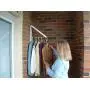InstaHanger Closet Organizer, The Original Folding Drying Rack, Wall Mount - 2 Pack