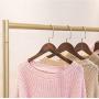 WZP Clothing Display Stand,Nano Gold Hanger,Simple Modern Clothing Store,Household Removable Hanger Floor-Standing/Golden / 120×165CM