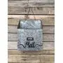 MAIL ORGANIZER WALL BUCKET Tin with Hanger *Reclaimed Rustic Distressed Metal Farmhouse Home Office Decor *Letter Bill Mailbox Magazine Post Card Envelope Paper Holder *Storage Bin *SM, MED, or LG