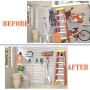 eletecpro Garage Wall Hooks Steel Multi-Size Extended U-Hook for Heavy Duty Garage Storage Organizers Bicycle Hanger Utility Hooks with Screws and Wall Anchors (6 PACK) eletecpro Garage Wall Hooks Steel Multi-Size Extended U-Hook for Heavy Duty Garage Storage Organizers Bicycle Hanger Utility Hooks with Screws and Wall Anchors (6 PACK)