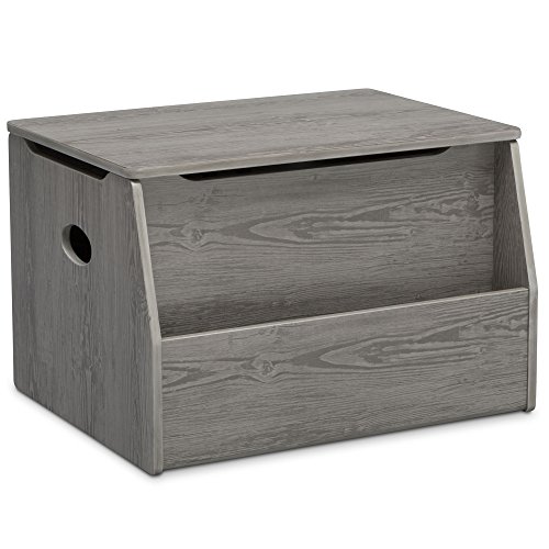 Delta Children Nolan Toy Box, Crafted Limestone