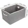 Storage Box,Zonyon Sturdy Collapsible Fabric Storage Bin Container Bakset Home Cube Organizer with Removable Lid for Bedroom,Closet,Shelves,Office,LQ-MS-Square-Grey-2 Storage Box,Zonyon Sturdy Collapsible Fabric Storage Bin Container Bakset Home Cube Organizer with Removable Lid for Bedroom,Closet,Shelves,Office,LQ-MS-Square-Grey-2