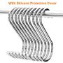 Heavy Duty S Hooks, Stainless Steel S Shaped Hooks for Hanging Kitchenware Pan Pots Utensils Closet Clothes Bags Towels Plants Kitchen Hooks Hanger, 3 inch