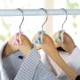 Yazierstyuor Easy Hook, 15Pcs Creative Mini Flocking Clothes Hanger Organizer