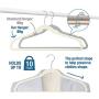 Closet Complete Premium Quality Velvet Hangers, Ivory Set of 50