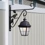 Hanging Plants Bracket 10in Wall Planter Hook Flower Pot Bird Feeder Wind Chime Lanterns Hanger Patio Lawn Garden for Shelf Shelves Fence Screw Mount against Door Arm Hardware