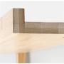 Hook,Coat Rack - Hanger Clothes Hooks Creative Door Behind Wall Hanging Hook Wall Hanging Clothes Hook Shelf Sturdy and beautiful (Color : White, Size : 48.4cm12cm18cm)