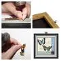 Heavy Duty Photo Frame Hooks, 220 Pieces Ultimate Picture Hanging Kit Picture Hanger Assortment Tool for Wall Mounting
