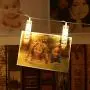 CuZiLe LED Photo Clip String Lights Battery Powered Picture Hangers Warm White light with 20 Photo Clips Perfect for Hanging Pictures, Notes,Cards,Memos and Artwork CuZiLe LED Photo Clip String Lights Battery Powered Picture Hangers Warm White light with 20 Photo Clips Perfect for Hanging Pictures, Notes,Cards,Memos and Artwork