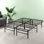 Zinus 14 Inch SmartBase Mattress Foundation, Platform Bed Frame, Boxes Spring Replacement, Quiet Noise-Free, Maximum Under-bed Storage in Industrial Brown, Queen Zinus 14 Inch SmartBase Mattress Foundation, Platform Bed Frame, Boxes Spring Replacement, Quiet Noise-Free, Maximum Under-bed Storage in Industrial Brown, Queen