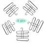 HJYPYJ Magic Hanger,Double-Sided Can Hang Multifunction Magical Hangers,Iron Double-Sided Layer 6 Trouser Hangers,Space-Saving Organizer Hangers, Convenient Storage/Black / 30x27.5cm HJYPYJ Magic Hanger,Double-Sided Can Hang Multifunction Magical Hangers,Iron Double-Sided Layer 6 Trouser Hangers,Space-Saving Organizer Hangers, Convenient Storage/Black / 30x27.5cm