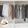 MCYYY 5 Pieces of Wooden Adult Clothes Hanger Jeans Pants Hangers Home Storage Rack Clothes Rack