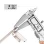 HOMFA Coat Hook Wall Mounted Stainless Steel Hook Rack with 6 Dual Hanger Hooks for Coats, Hats, Scarves, key
