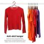 10pcs Set Clothes Hanger Anti-Skid Adults Children Baby Household Supplies Portable Clothes Hangers Hook Household Random Color