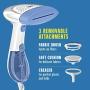 Conair Extreme Steam Hand Held Fabric Steamer Dual Heat, White/Blue