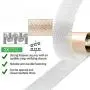Picture Hanging Strips: Wall Hangers Without Nails, 1 in x 6 feet Roll, Clear, Damage Free Picture Hanging Roll