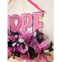 HOPE Breast Cancer Awareness Door Hanger Rail