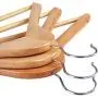 Utopia Home Premium Wooden Hangers - (Pack of 20) - Suit Hangers - Natural Finish